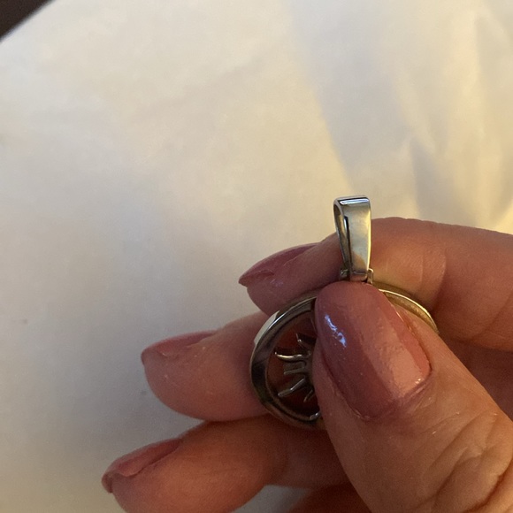 18K gold / Stainless steel  made in Milor Italy pendant - Picture 4 of 6